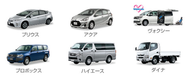 トヨタレンタリース 個人向けカーリース車比較